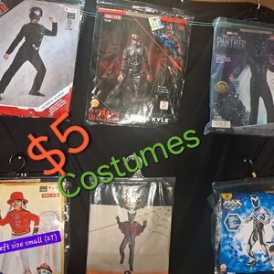 Kids Superhero Costume - Black